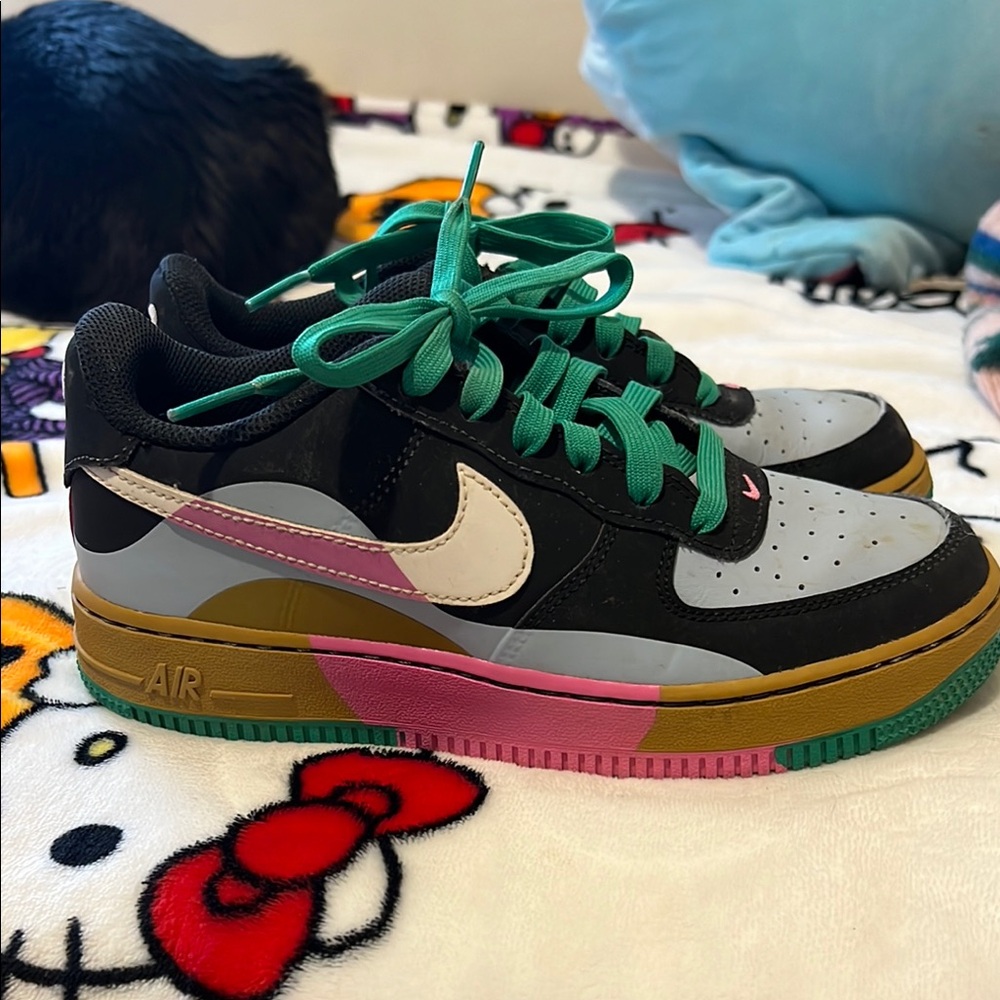 Nike multicolored AF1 - Picture 3 of 5